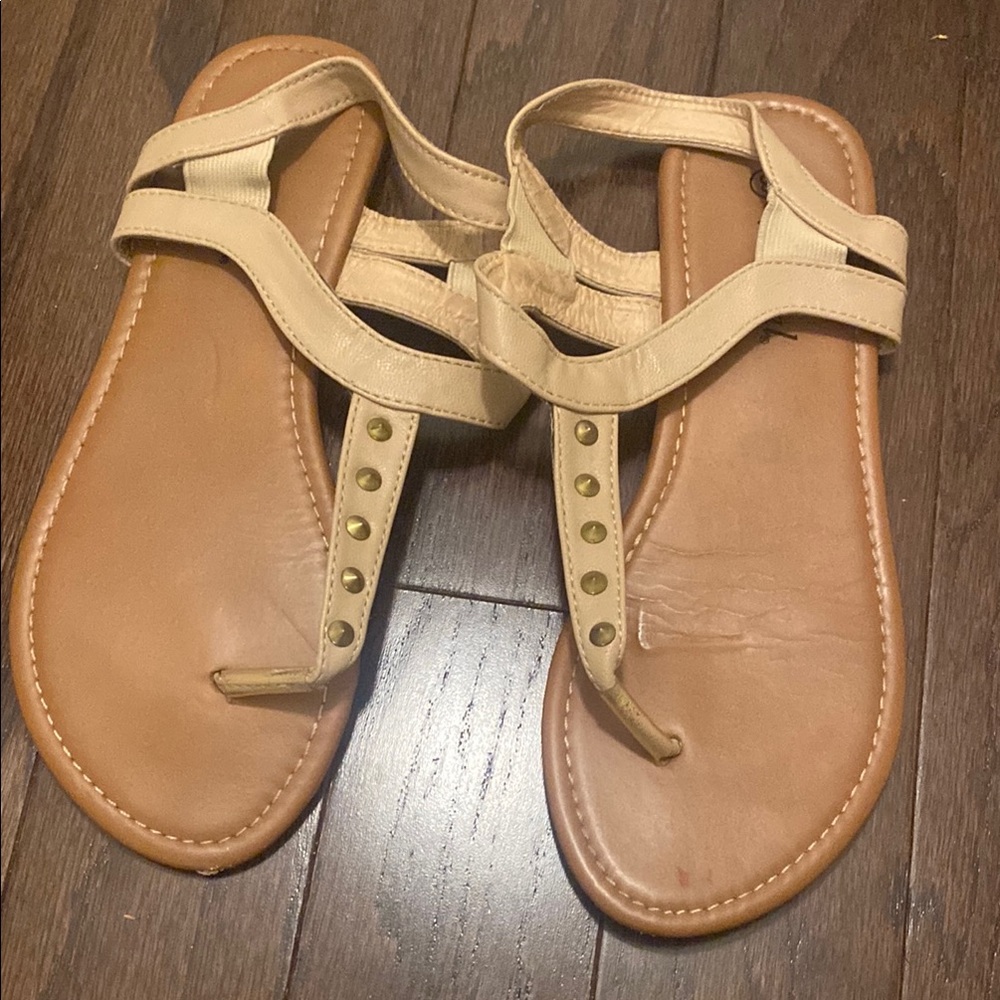 Women's Beige Sandals